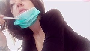 My step aunt's rectal temperature is always hot – perfect for inserting the suppository! 😏