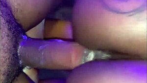 She takes deep strokes in doggystyle