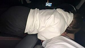 Picked Up A Whore And Fucked Her Mouth In The Car!