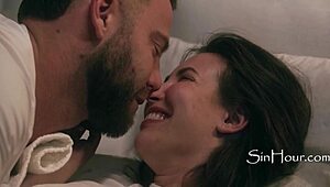 Pregnant Casey Calvert cheated and gangbanged in cinema