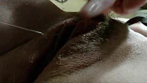 Check out these sopping wet hairy pussies having self-filmed orgasms 😍