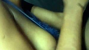 beautiful black teen 18+ performs sloppy blowjob.