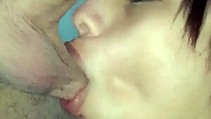 Trans Sucks Client's Pink Big Dick