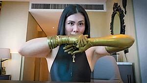 exploring asmr with latex gloves for ultimate fetish vibes