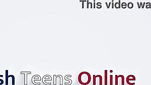 hot british alt college student playin with pussy til she cums