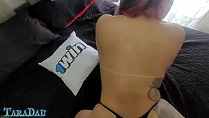 I Intensely Ate the Cute Nymph's Pussy and Fucked My Half-Sister's Ass Hard