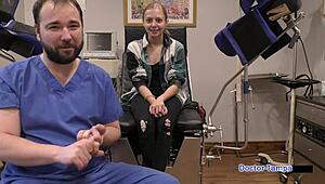 Dr tampa - ava sirens first gyno exam spreading pussy 😏