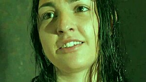 Wow, inked teen 18+ gets interracially fucked in shower till cumshot! 💦