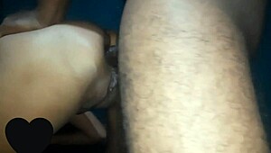 Anal destruction on a slutty Latina bride.