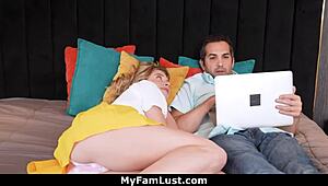 Teen Bent Over for Monster Cock Fantasy