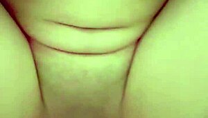 latina gives handjob in bathroom with dildo