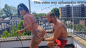 my ripped friend slammed me good after our workout