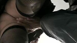 Fingering Her Pussy From Below In Homemade Teen 18+ Scene