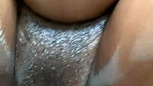 Neighbor and I had passionate quickie in country, his big black cock in missionary.