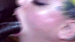 Horny slut rides new roommate's huge black cock - Blaze Rager