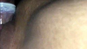 Redbone Onion Booty Backshots in Homemade Amateur Ebony Scene