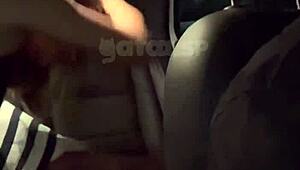 wife fucks guy in car while cuckold drives