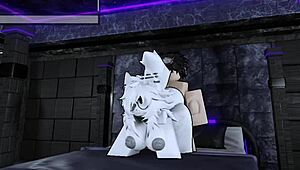 Pounding My Hot Furry Roblox Slut Hard!
