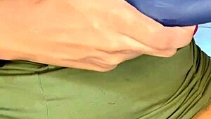 little pussy gets sensitive, squirting sticky from muff diving and licking