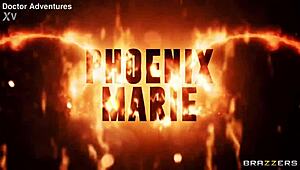 Out of the flames, caucasian babe gives blowjob, ass to mouth, and wet assfucking fetish