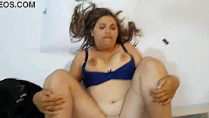 Delicious Pussy Fucked On Bed Edge