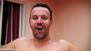 Hey, nézd ezt a bf vs gf csatát Titus és Jasmine vadulnak