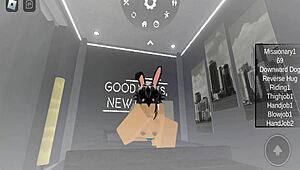 Engaging in sexual activities within the Roblox platform.