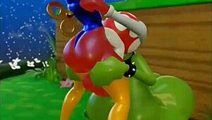 Intense Wyerframez Futanari Game Compilation