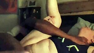 Busty milf rides monster cock bareback