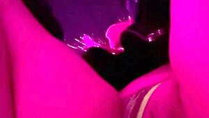 Horny milf artemisia love flashes pussy in public at night