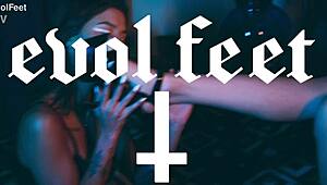 every toe is a world to explore with your tongue in this barefoot fetish scene