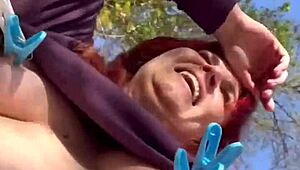 My kinky easter in forest