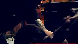 Natural Teen Amateurs Aidra Fox and Kharlie Stone Get Bound