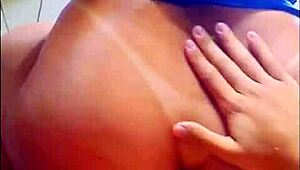 Wife Fucks Better Than Husband in Sheer Outfit