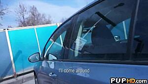 I picked up hot teen Tracy Anderson for public fucking