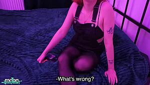 Cutie Dumped At Party Gets Fucked In Pantyhose POV