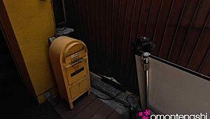 話しかけた男がバーオーナーと交渉して、彼女の巨乳でエピック3P！