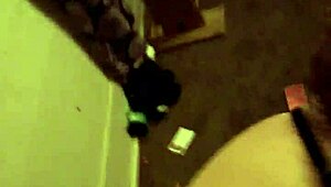 First amateur porn with curvy couple