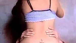 Redhead slut rides and gets anal fucked