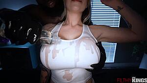 Busty Cubbi Enjoys The Massage & The Bbc