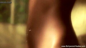 Intimate nude dancing experience with brunette asian