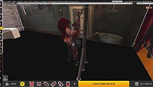 Dirty City In Second Life Live Cam Girls