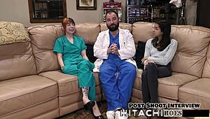 ditria rose, freshman, forced into hitachi climax during initiation