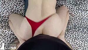 gabbie luna’s first married dp anal with two huge cocks