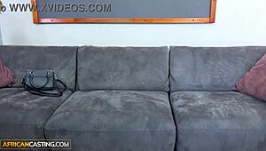 Huge Boobs BBW Ebony Rammed By Monster Cock In Interview