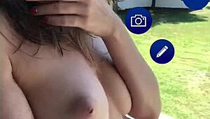 Sexy russian model with big ass and natural tits