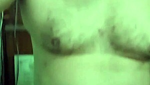 Ezsosa Update 34: Curvy Exhibitionist Flashes Fat Cock in Bedroom