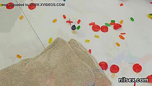 foxy nympho gets extreme anal treatment in asylum with blowjob and ass licking