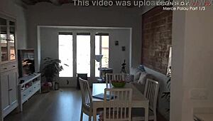 Office Heat with Merce Palau and Cris Angelo Ends in Deep Creampie