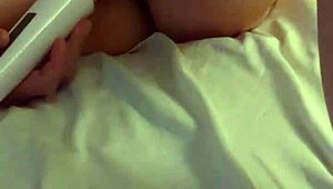 richelle rose masturbates with huge wand and cums multiple times in 4k close up